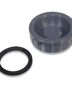 Screw cap 2 1/2" PVC NP10